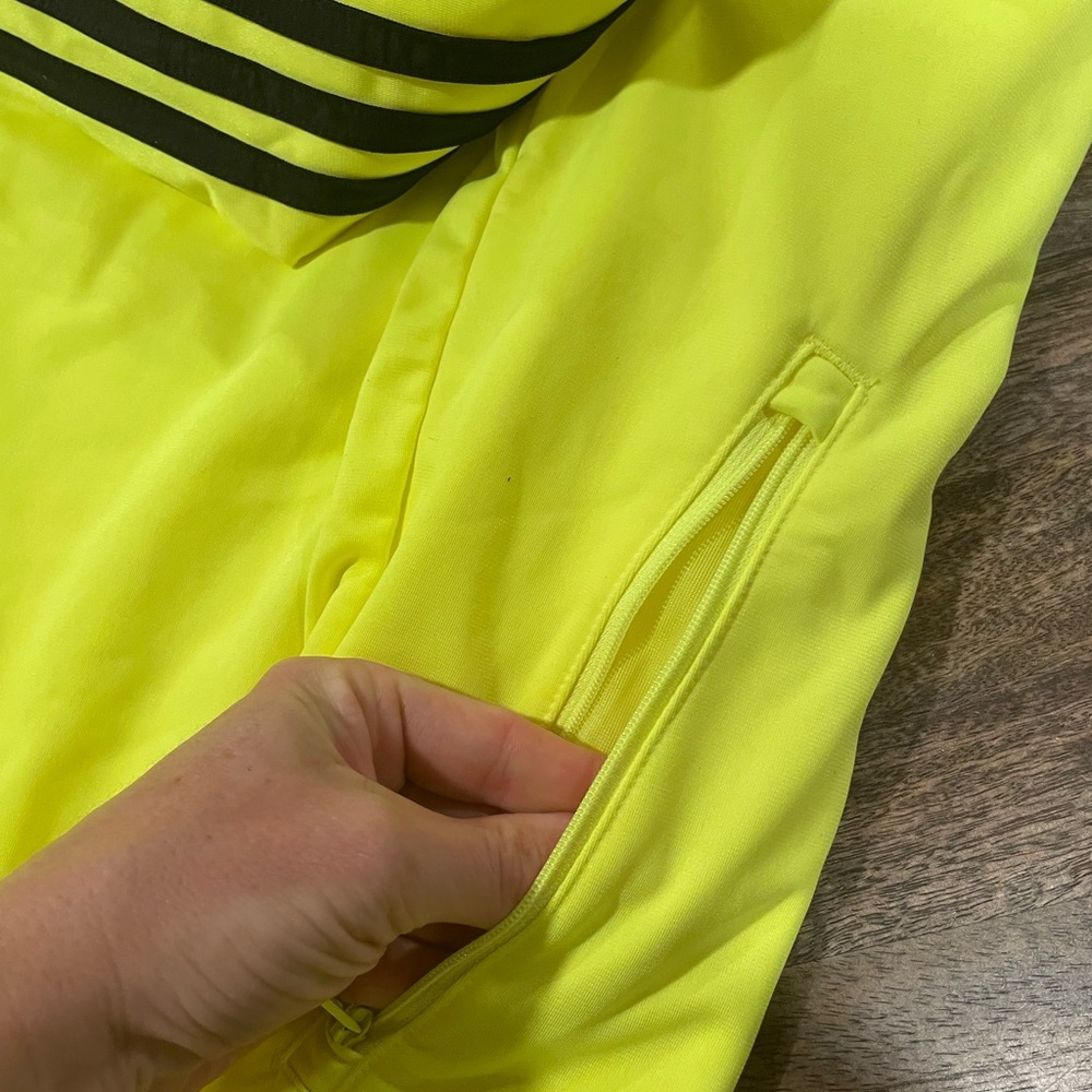 Adidas x Bored Ape Yacht Club "Into the Metaverse" tracksuit in neon yellow. - Picture 12 of 13